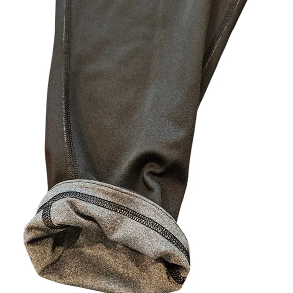 Tek Gear Capri yoga pants womans size XL black athletic workout yoga Capri EUC - Picture 3 of 6